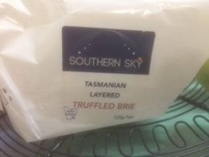 Southern Sky Tasmanian Layered Truffle Brie