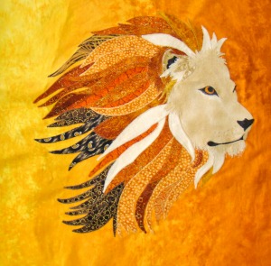 Africa Quilt - Lion