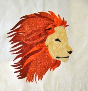 Africa Quilt - Lion