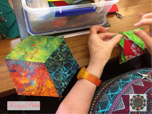 Pauline now has time to hand piece!